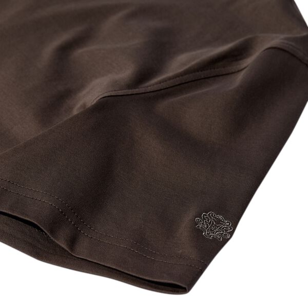 MMGPerry O-SS Tee, chocolate brown, MOS MOSH Gallery