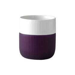 Riflet Contrast krus 35 cl, aubergine, Royal Copenhagen