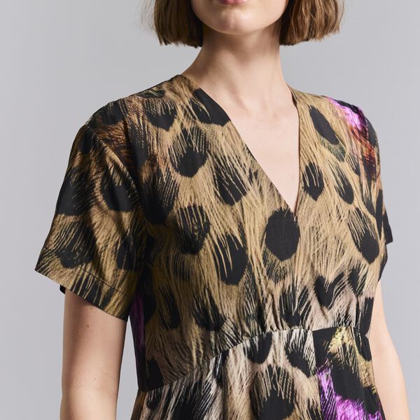 Haru kortærmet kjole, eye of the tiger, BITTE KAI RAND