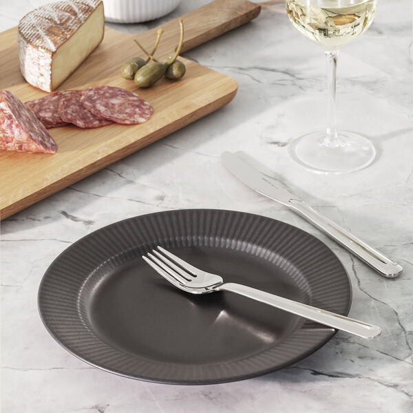 Legio Nova frokosttallerken 22 cm, black, Eva Trio