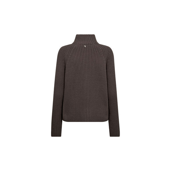 MMThyra Highneck Knit, falcon, MOS MOSH