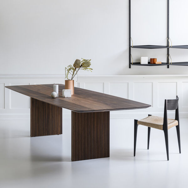 TEN TABLE, smoked oak TEN TABLE, smoked oak, DK3