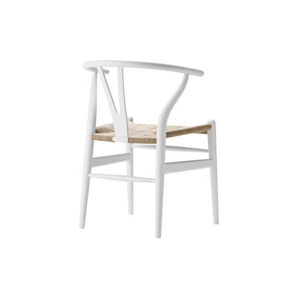 CH24 Y-stolen spisebordsstol, soft white, Carl Hansen & Søn