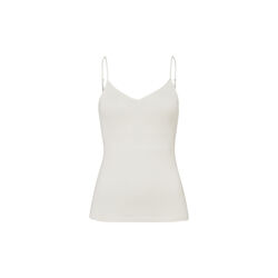 Woolen Silk Spaghetti Top, cygne, HANRO
