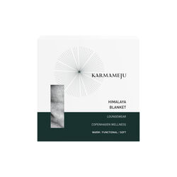 HIMALAYA fleecetæppe, light grey HIMALAYA fleecetæppe, light grey, Karmameju