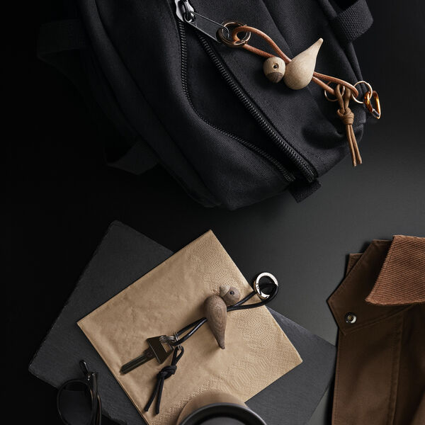 Fugl nøglering, guld, Kay Bojesen Denmark