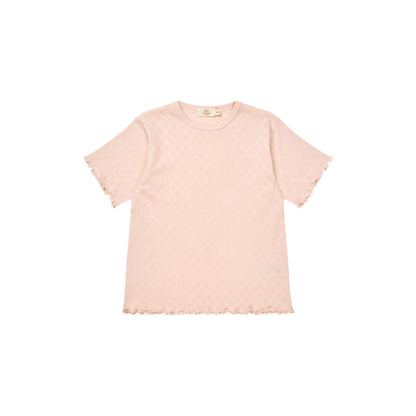 Pointelle Heart T-Shirt, Copenhagen Colors Organics