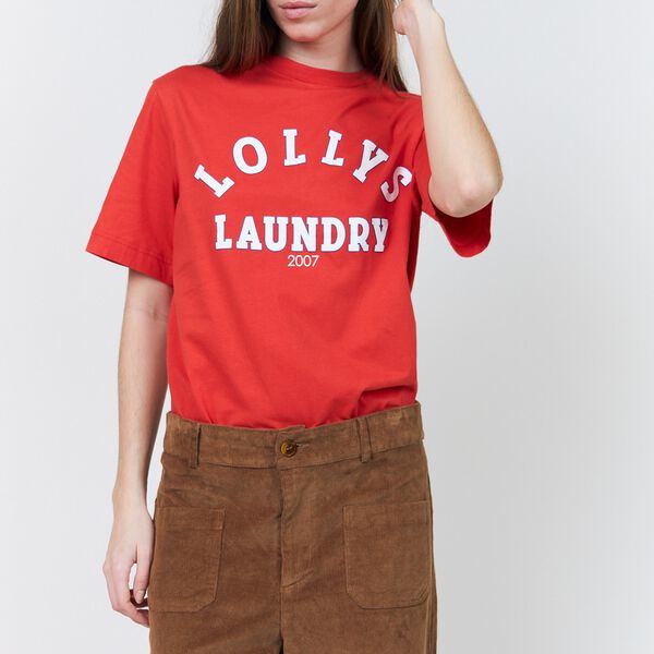 TessaLL Tee SS, red, Lollys Laundry