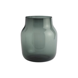 Silent Vase, dark green, Muuto