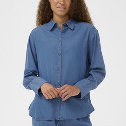 OjettaSZ Shirt, medium blue denim, Saint Tropez