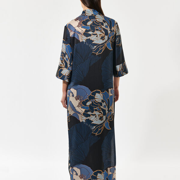 HelgaDEA Dress Maxi, alepidia blue, Dea Kudibal