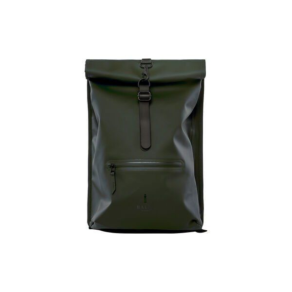 Rolltop Rucksack, green Rolltop Rucksack, green, Rains