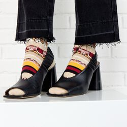 POETRY strømper, sand melange, Bella Ballou