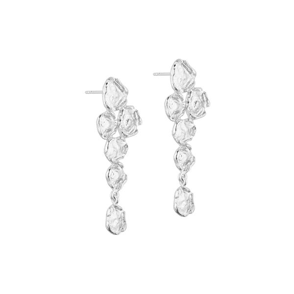 Josie lange &oslash;reringe, fors&oslash;lvet, Pure by Nat