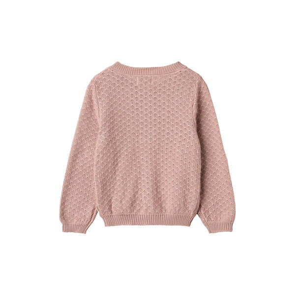 Knit Cardigan Magnella, rose powder, Wheat