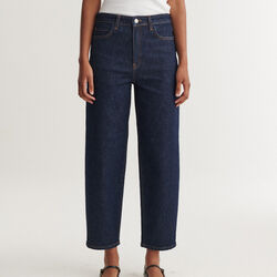 Ea Rinse Wash Jeans, raw denim, Basic Apparel