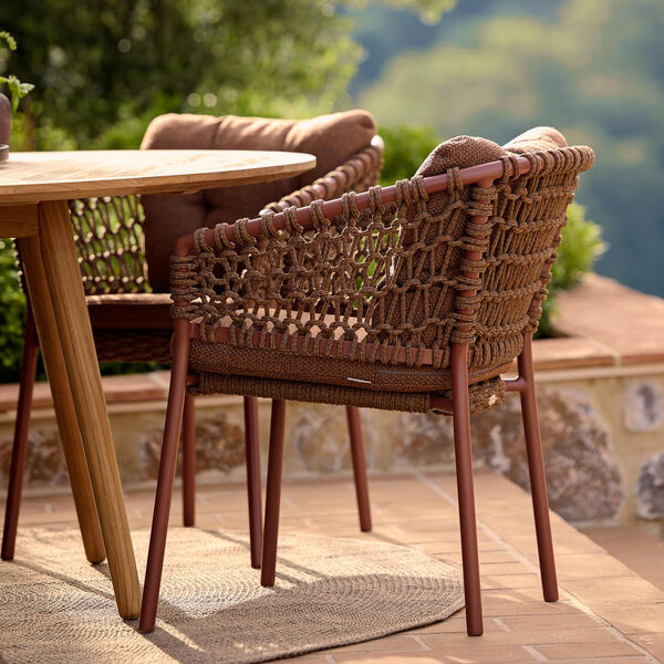 Ocean stol, umber brown, Cane-line