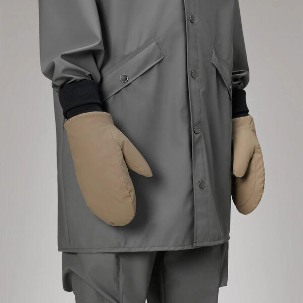 Alta Puffer Mittens, beige, Rains