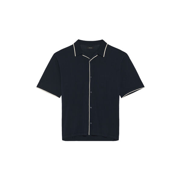 MApolomin SS Shirt, dark navy, Matinique