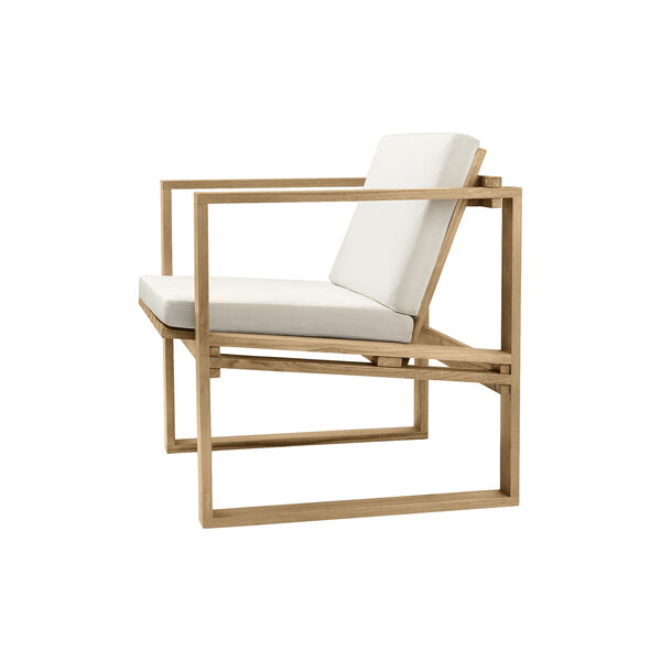 BK11 loungestol, ubehandlet teak, Carl Hansen & Søn