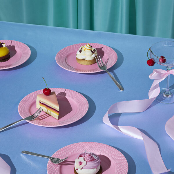 Rhombe Kagegaffel 4 stk., Lyngby Porcel&aelig;n