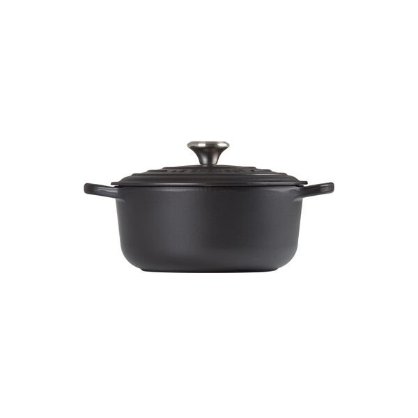 Signature rund gryde &Oslash; 20 cm, matte black, Le Creuset