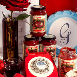 Flåede tomater, Gridelli