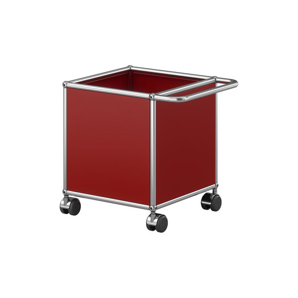USM Haller | Model M53 | USM Ruby Red | Opbevaringsboks, USM Haller
