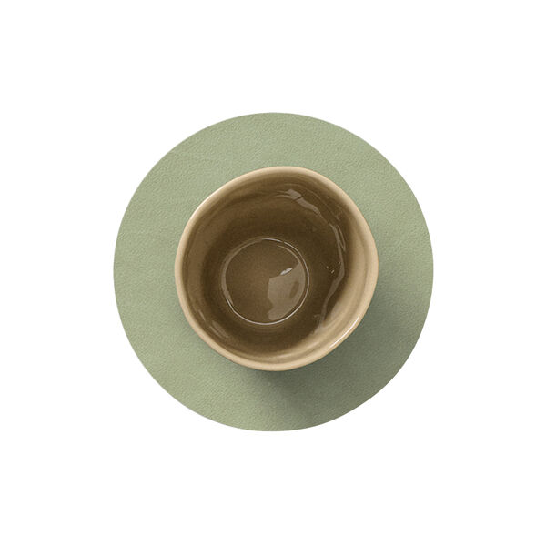 Nupo glasbrik Circle, olive green, LIND DNA