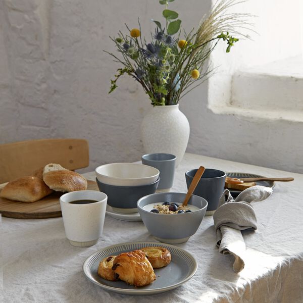 Colorit tallerken Ø 19 cm, grey, Knabstrup Keramik