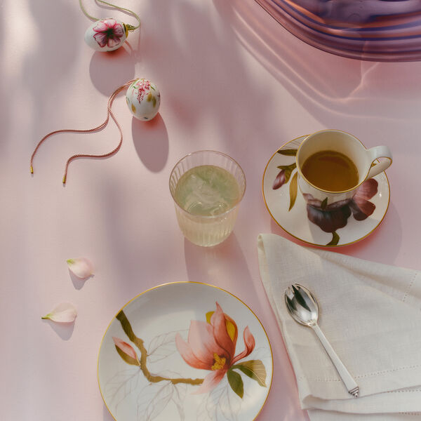 Flora tallerken &Oslash; 19 cm, magnolia, Royal Copenhagen