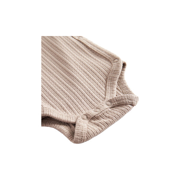 Belito LS Wrap Bodysuit, soft beige, MarMar Copenhagen