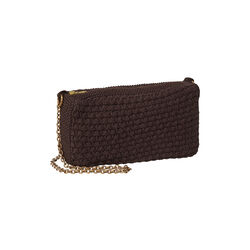 Strikket Clutch K&aelig;de Petra | Choclate, By LOHN
