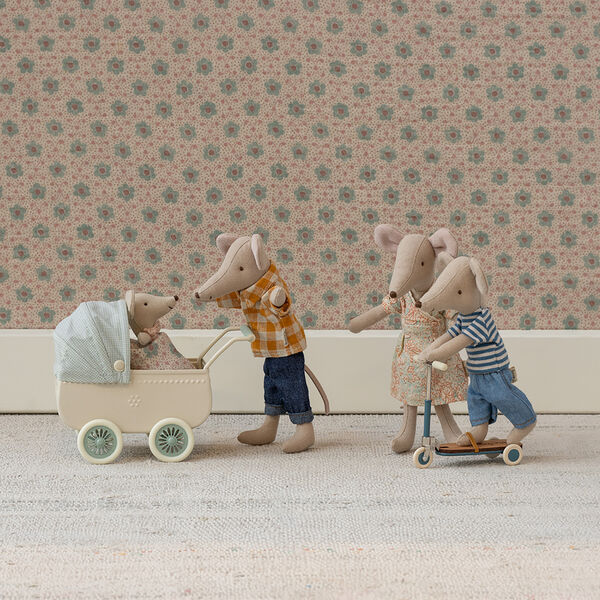 Løbehjul til mus, blue, Maileg