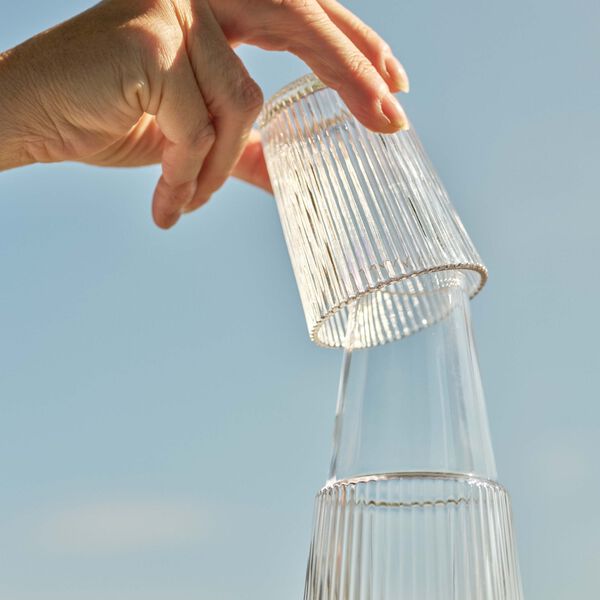 Pilastro karaffel med glas, Stelton