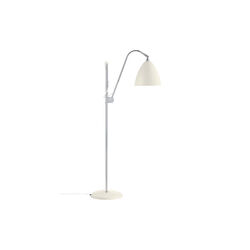 Bestlite BL3 M Floor Lamp, soft white semi matt/chrome Bestlite BL3 M Floor Lamp, soft white semi matt/chrome, GUBI