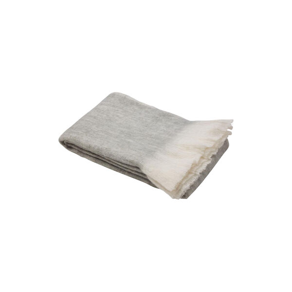 Plaid, light grey, NATURES Collection