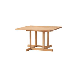 BM80 Mogensen Coffee Table 90x90 cm, olieret eg, Fredericia Furniture