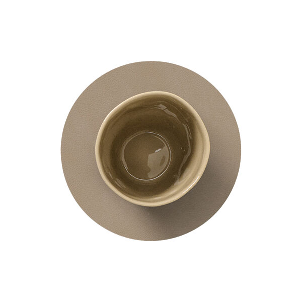 Nupo glasbrik Circle, clay brown, LIND DNA