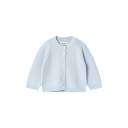 Taki Knitted Cardigan, cerulean sky, MarMar Copenhagen