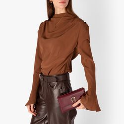 Wallet on Chain | Burgundy | Pung, Aigner