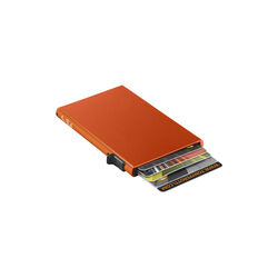 Furbo Single Aluminum Cardholder, orange, Tony Perotti