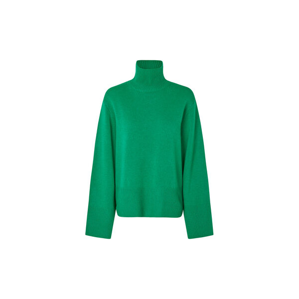 Alpha Knit T-Neck, lush meadow, Second Female