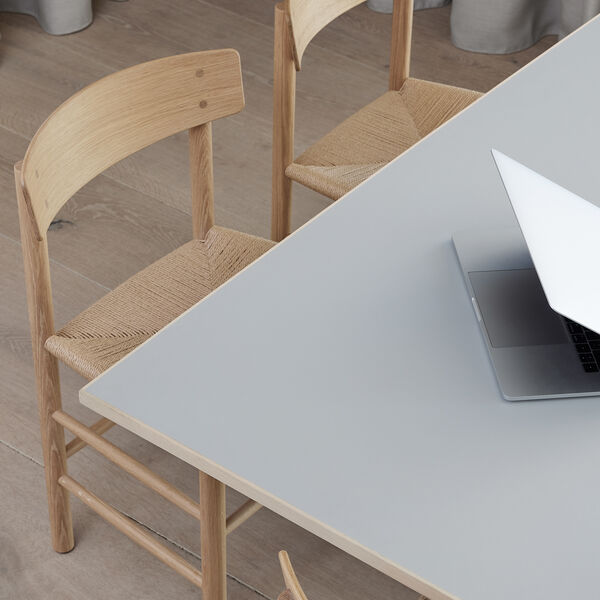 JG Table, grey, Fredericia Furniture