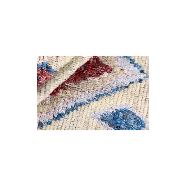 Tribe gulvt&aelig;ppe, ivory red, Rezas