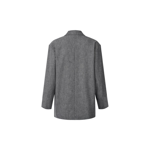 Luis uld blazer, grey herringbone, Studio Feder