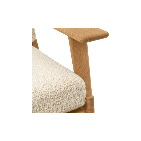 CH290 loungestol, 1501 eggshell/olieret eg, Carl Hansen & Søn