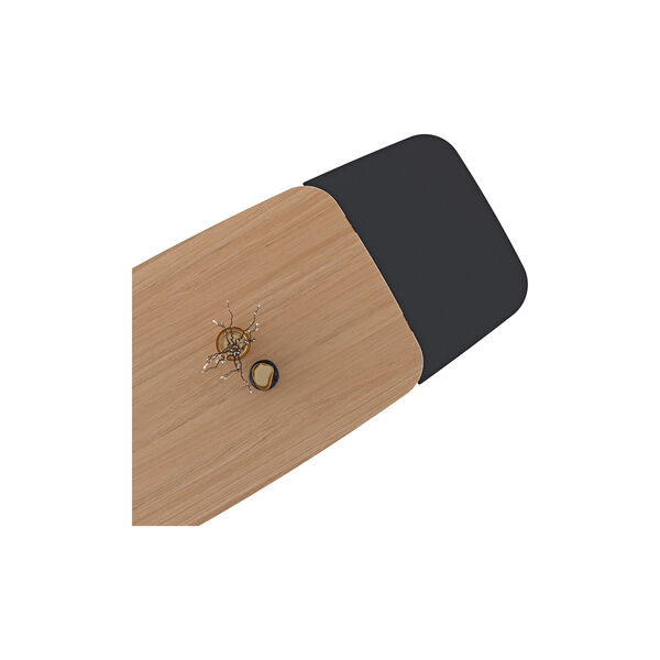 BPS201 Holmen Table Leaf, black BPS201 Holmen Table Leaf, black, Bernh. Pedersen & Søn