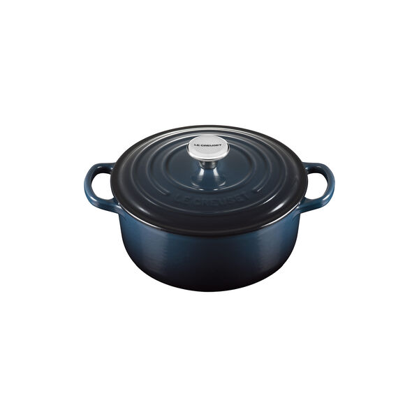 Signature rund gryde &Oslash; 20 cm, nuit, Le Creuset