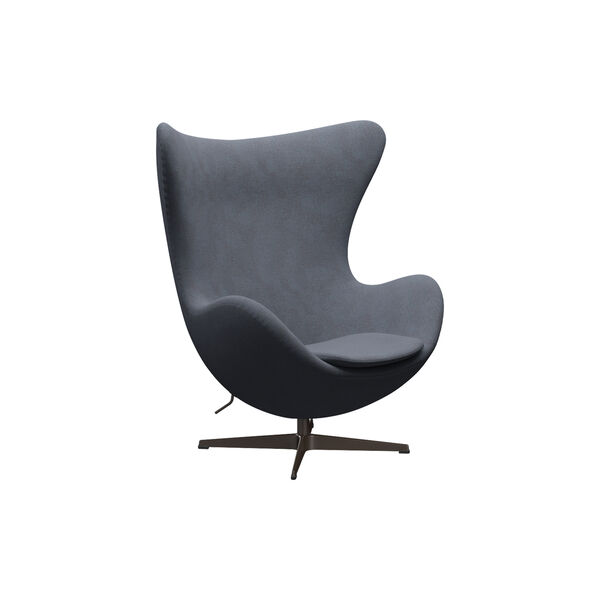&AElig;gget&trade; 3316 loungestol, Christianshavn 1150 orange/blue/brown bronze, Fritz Hansen